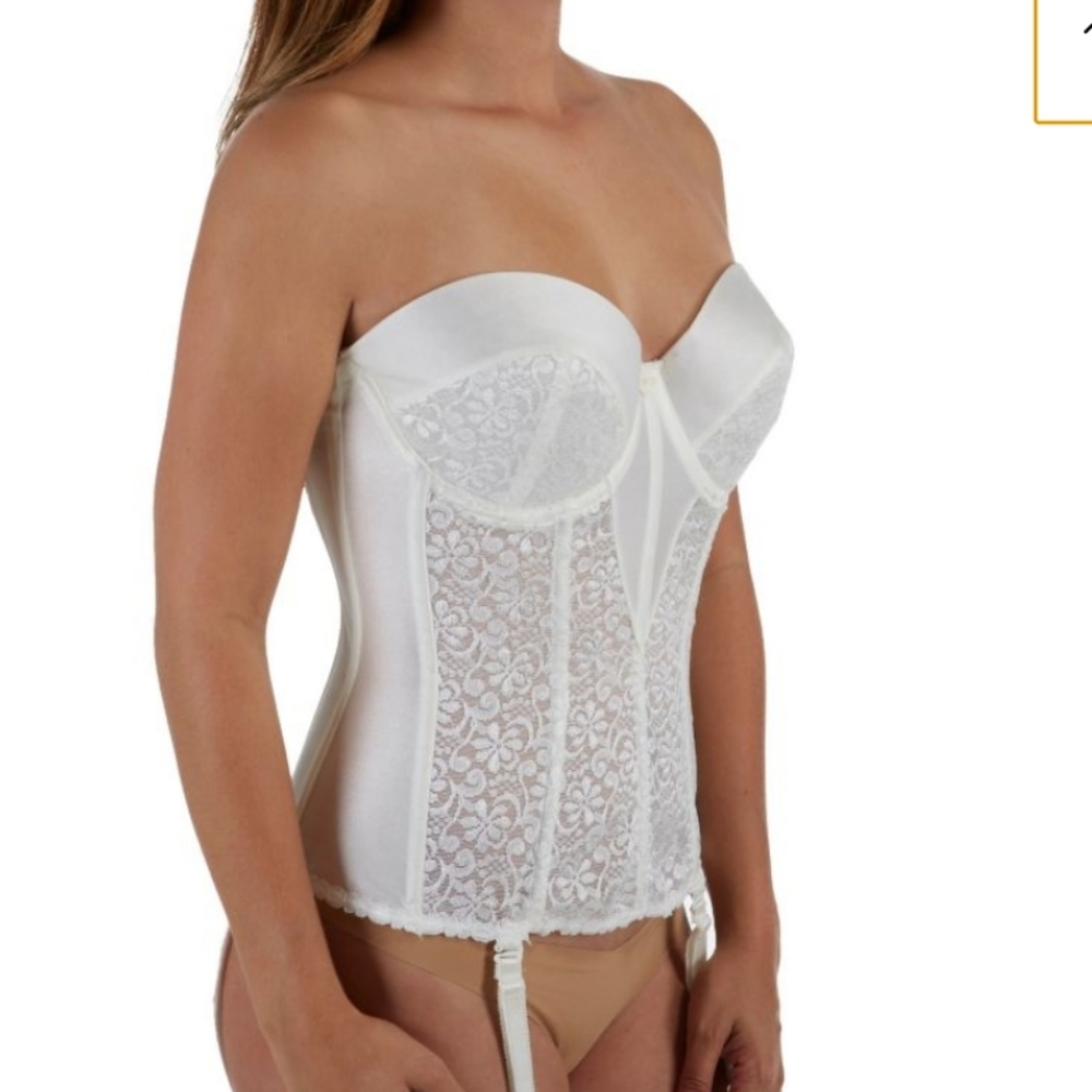 Carnival bridal corset lingerie (38D) color beige